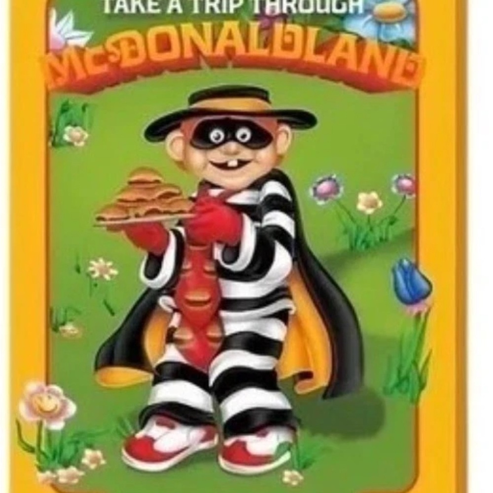 Hamburglar Tin McDonald Land Adult Happy Meal 2025